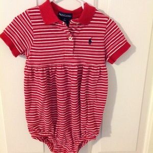 Ralph Lauren Baby Sz 3-6M one-piece snap